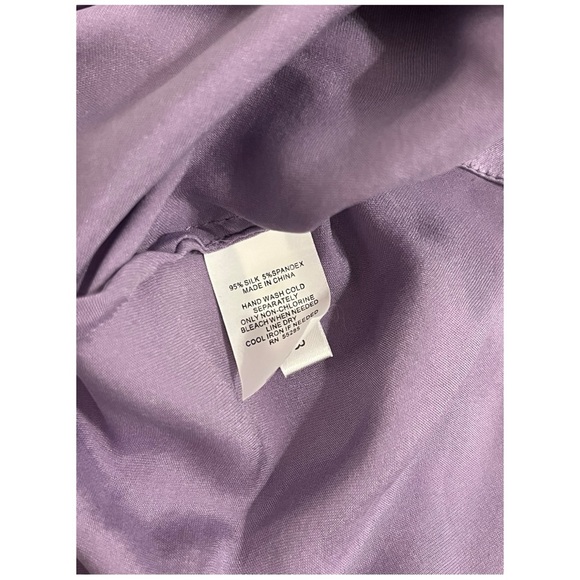 Express Lavender Silk Camisole - Picture 4 of 5